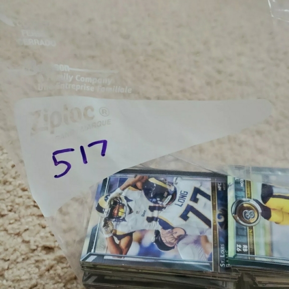 SOLD NFL trading cards lot - Picture 8 of 8